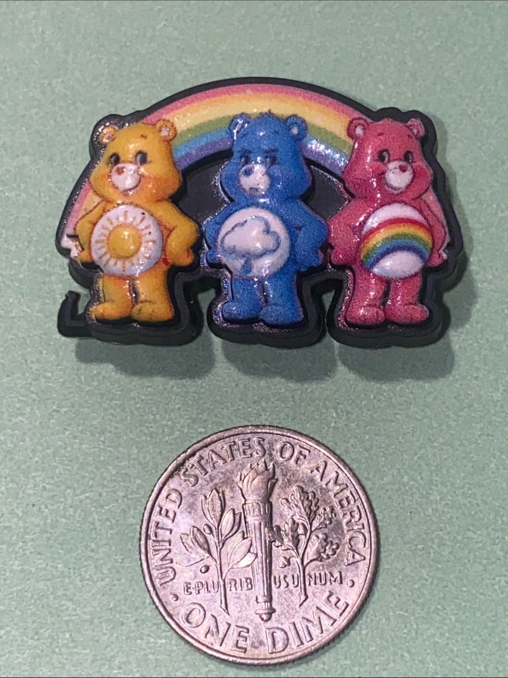 (10 for $15) Funshine, Grumpy & Cheer Care Bears Crocs Shoe Charms